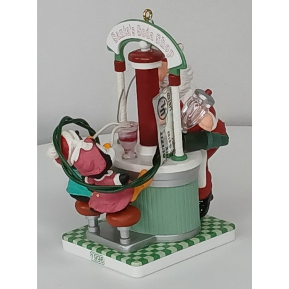 Hallmark Ornament: 1996 Sharing a Soda - Picture 7 of 11